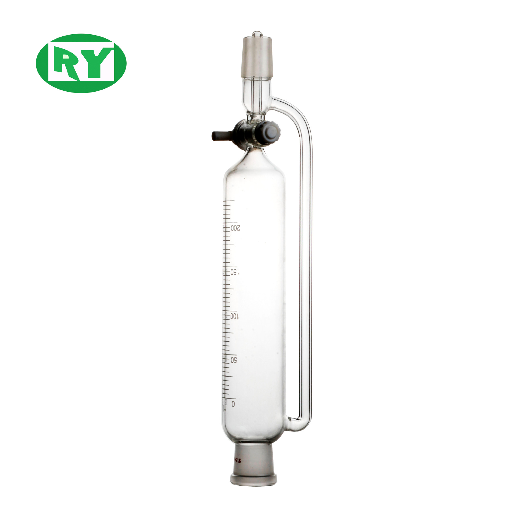 上海禾汽 实力厂家 高硼硅3.3 四氟节门刻度恒压滴液漏斗