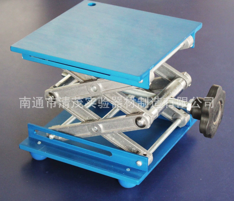 Подъемный стол для окисления алюминия, небольшая лаборатория, 100 150 200 мм, ручной подъемный стол, эксперимент Qingmao