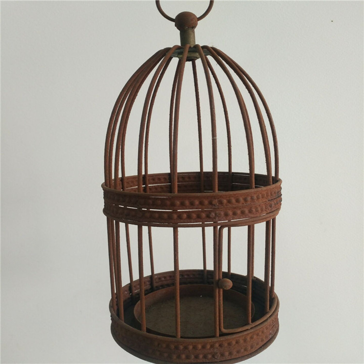 东莞铁艺鸟笼批发 可来图来样订做