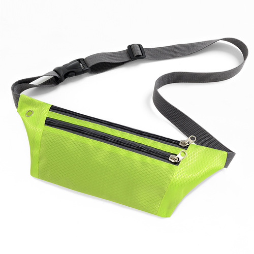 Sports waist bag nylon anti-sweat personal bag fitness running cycling waist bag invisible mobile phone bag coin purse wholesale