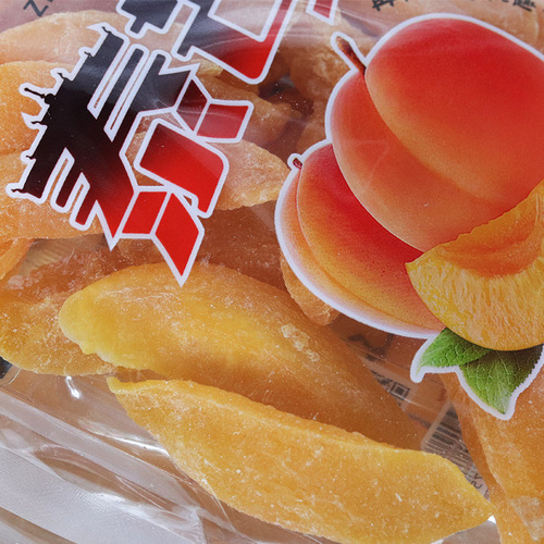 Zhongbao Taimang Dried Mango Sweet and Sour Flavor Dried Yellow Peach 200g Preserved Fruit Dried Fruit Internet Celebrity Snacks