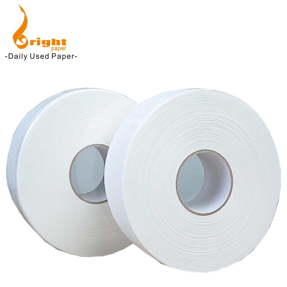 Large reel carton 12 Volume cored rolls 700g Small Cap roll of paper wholesale Native Pulp tissue customized