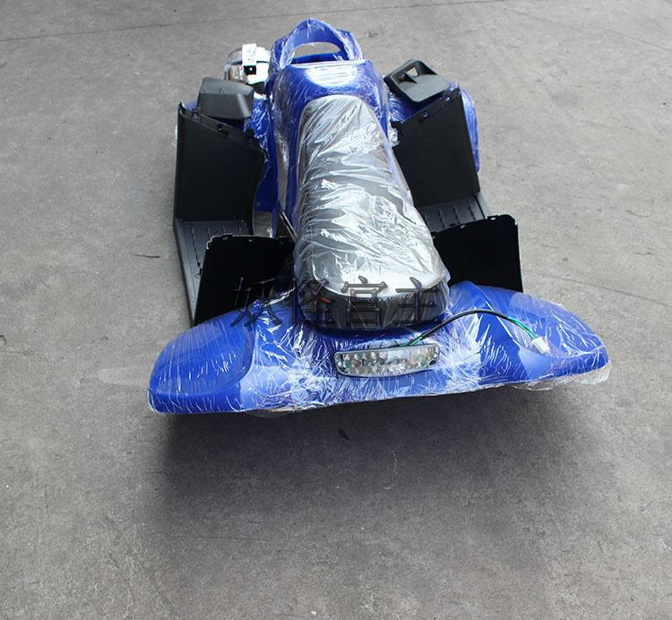 Small dinosaur ATV shell ATV modified four-wheel full car shell plastic cushion shell with headlight pedal