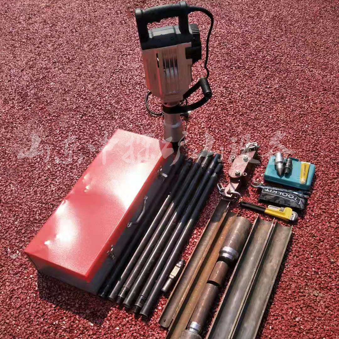 便捷式取土钻机 小型手持土壤采样器 现货供应地表取取样钻探机