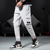 2019 summer new pattern Casual pants Korean Edition Self cultivation Overalls Teenagers Thin section Pencil Pants Ninth pants