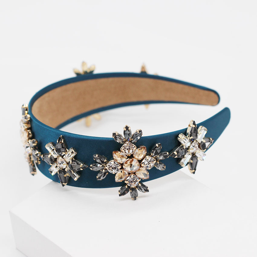 Baroque Luxury Court Full Of Diamonds Gem Fashion Headband display picture 7