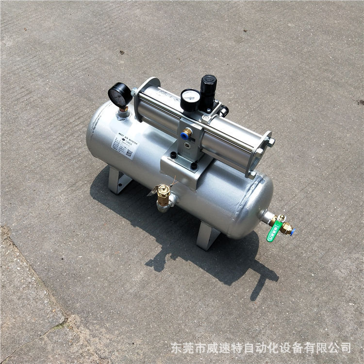 供应北京空气增压泵 小型气动增压泵 VBA20A-03-10气动增压阀
