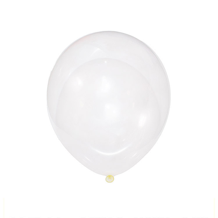 Double-layer latex round balloon