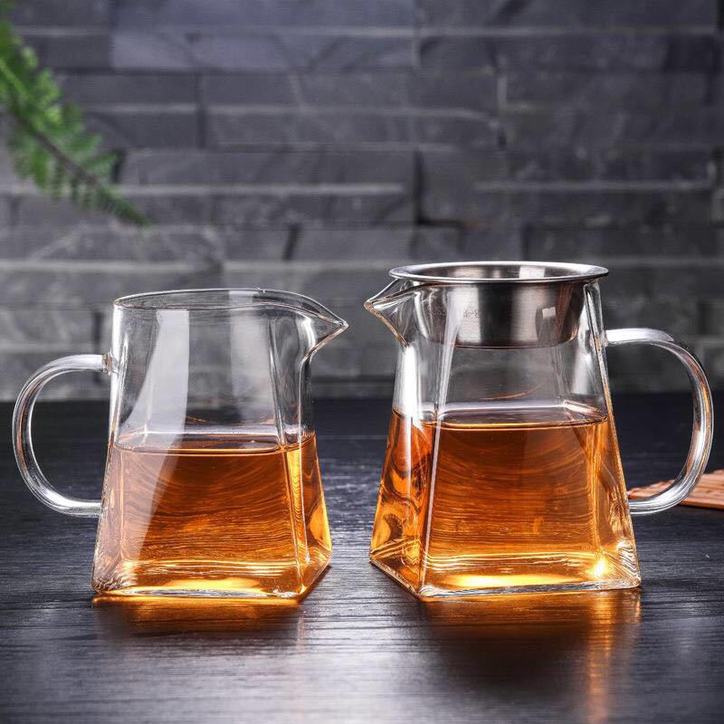 Glass tea cup