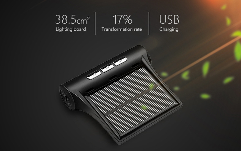 TPMS solar wireless tire pressure monitor built-in LCD color screen English live voice prompt tire pressure system