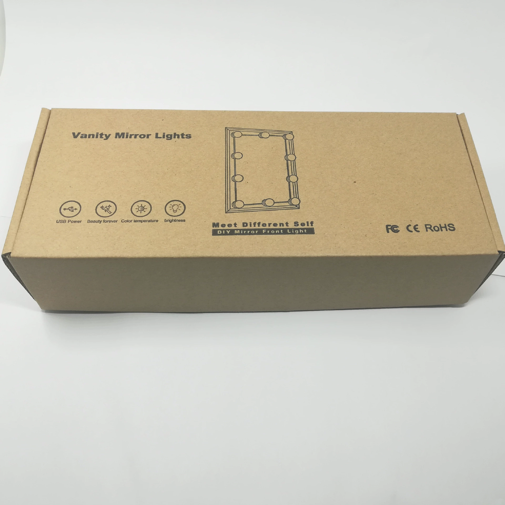 Передние фары для зеркала, лампа, подсветка, LED-зеркало, 5V, три цвета