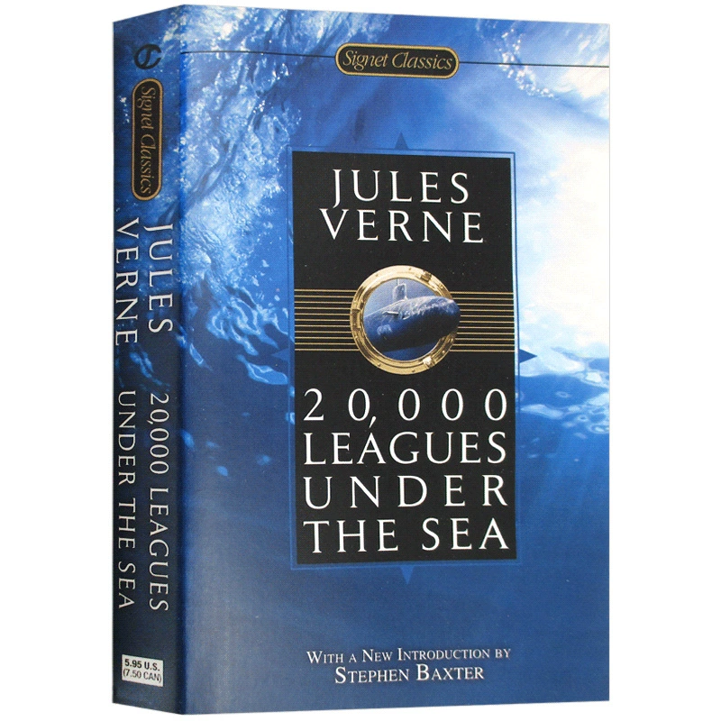 20,000 miles under the sea in English imported sci -fi novels 20000 Leagues Under The Sea — 20 000 лье под водой, импортный научно‑фантастический роман, оригинал на английском