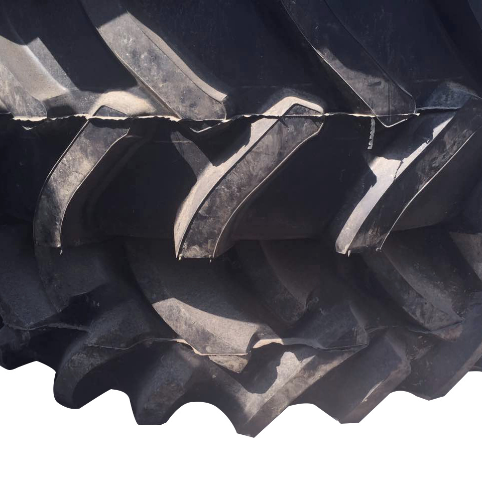 厂家直销 12.4-24 东方红拖拉机人字花轮胎 甲子前进泰山