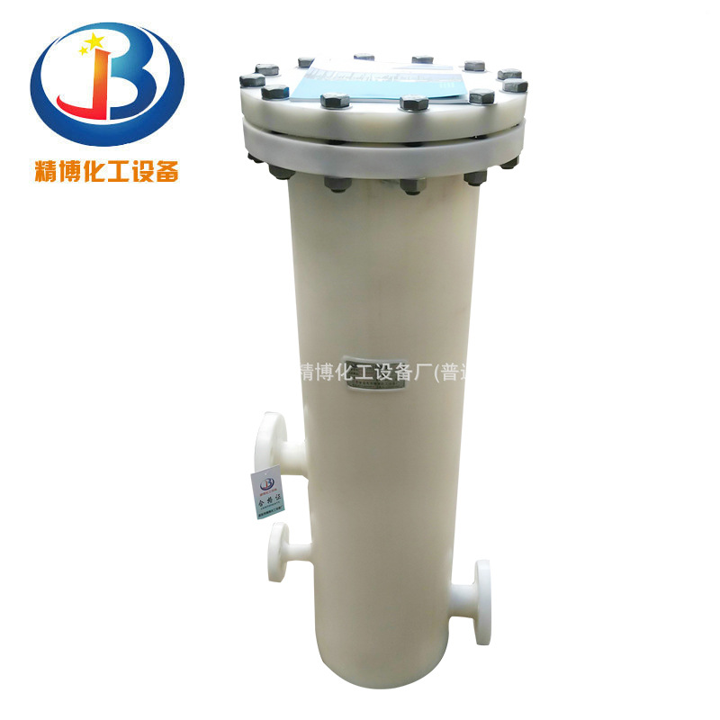 厂家直供 双连非金属滤芯式过滤器 PP精细滤芯式过滤器