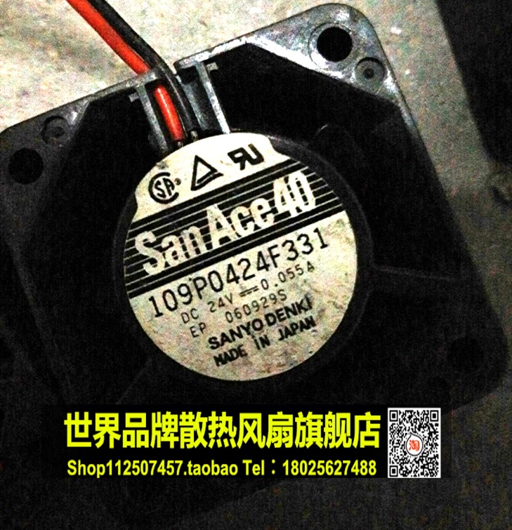 原装正品   109P0424F331 4028 DC24V 0.055A 变频器风扇