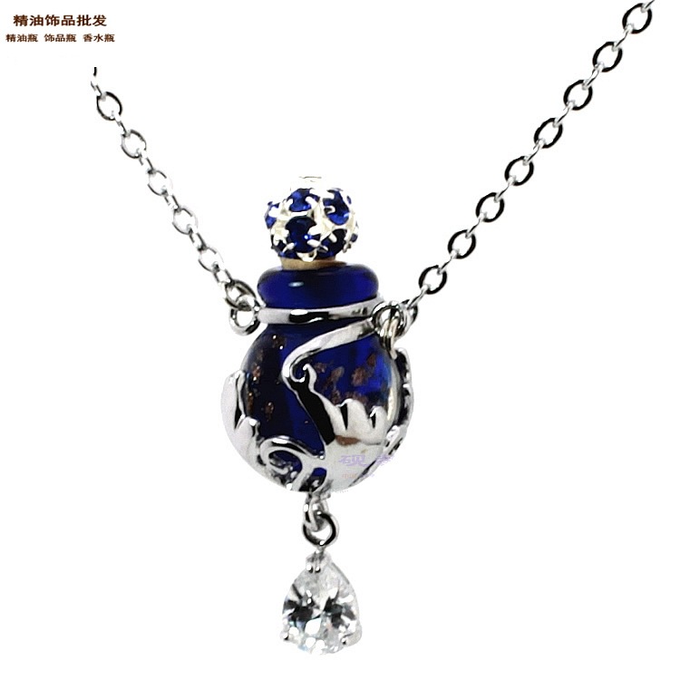 中国精油饰品网深蓝色流星花园项链吊坠1.jpg