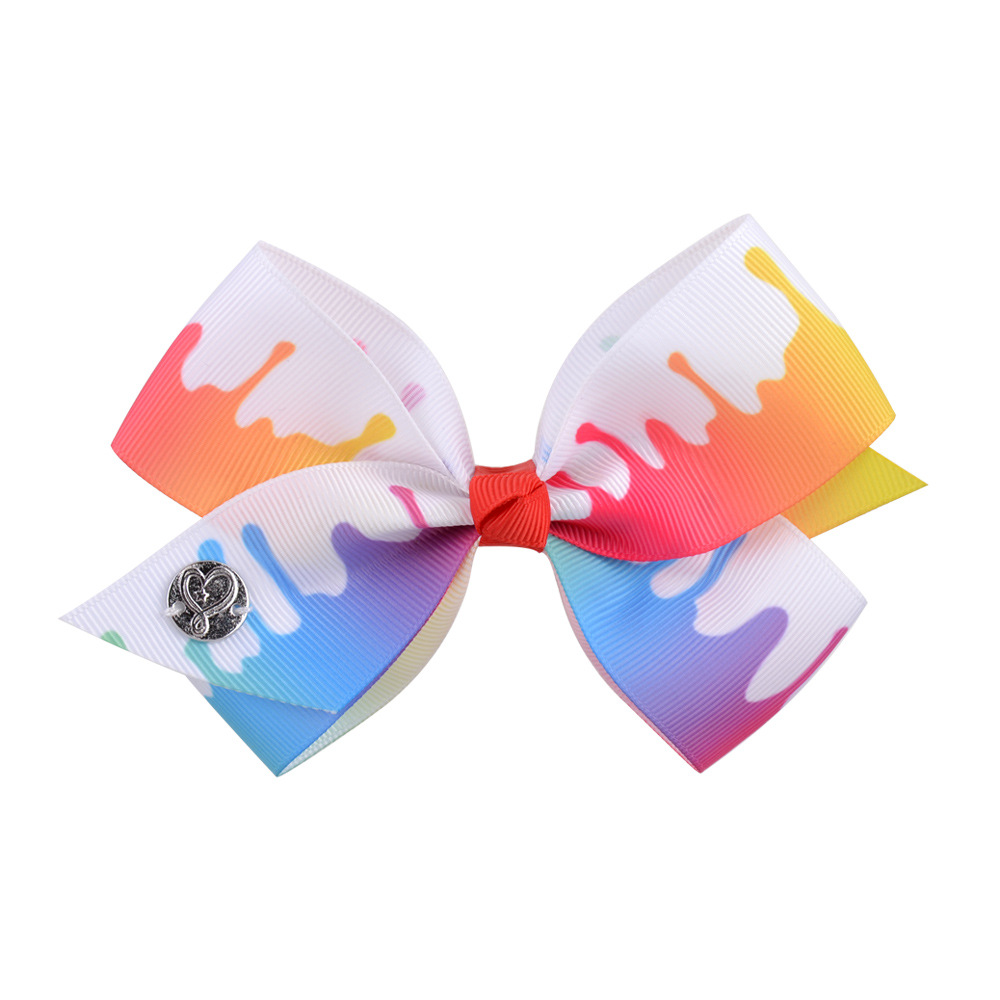 85g Weight Hair Accessories Classification Business Occasion Plaid, Bow Knot Pattern Kid'S Gender Fashion Style New Fashion Bow Hair Clip Set 7