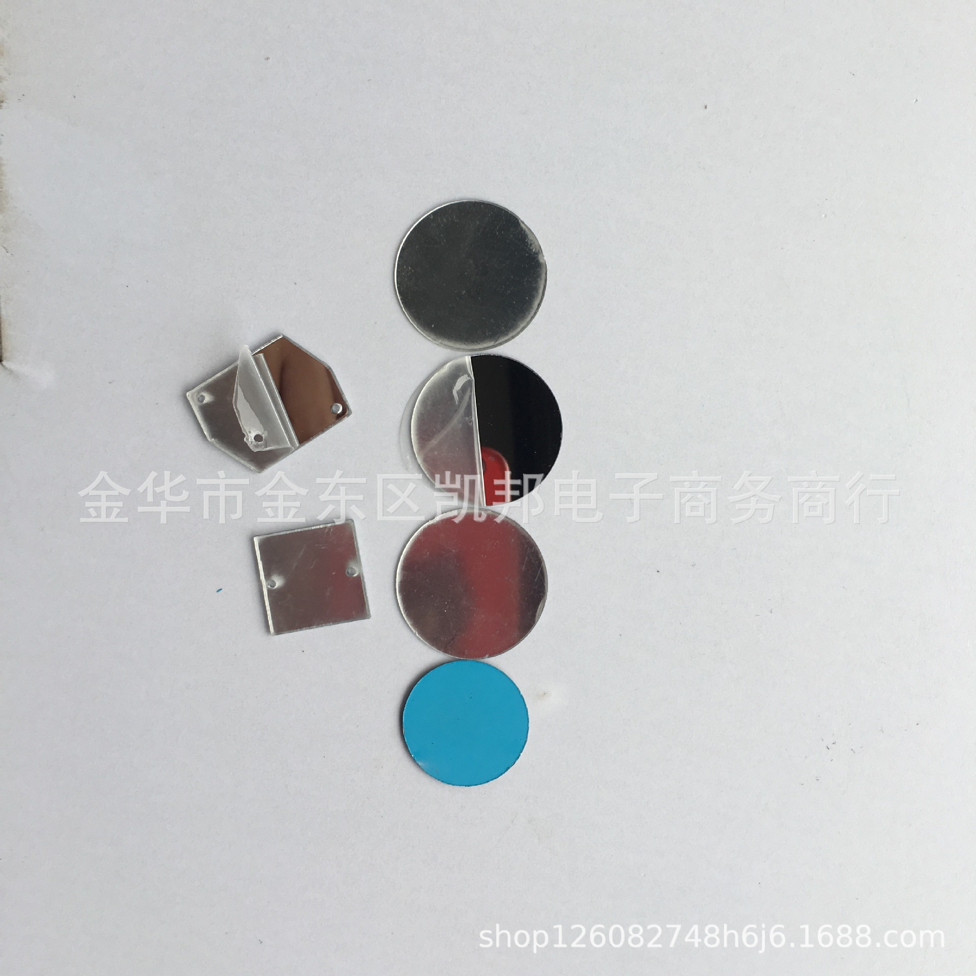 ps材质塑料服装辅料配件演出服 表演服装反光镜片 大量加 工定 制