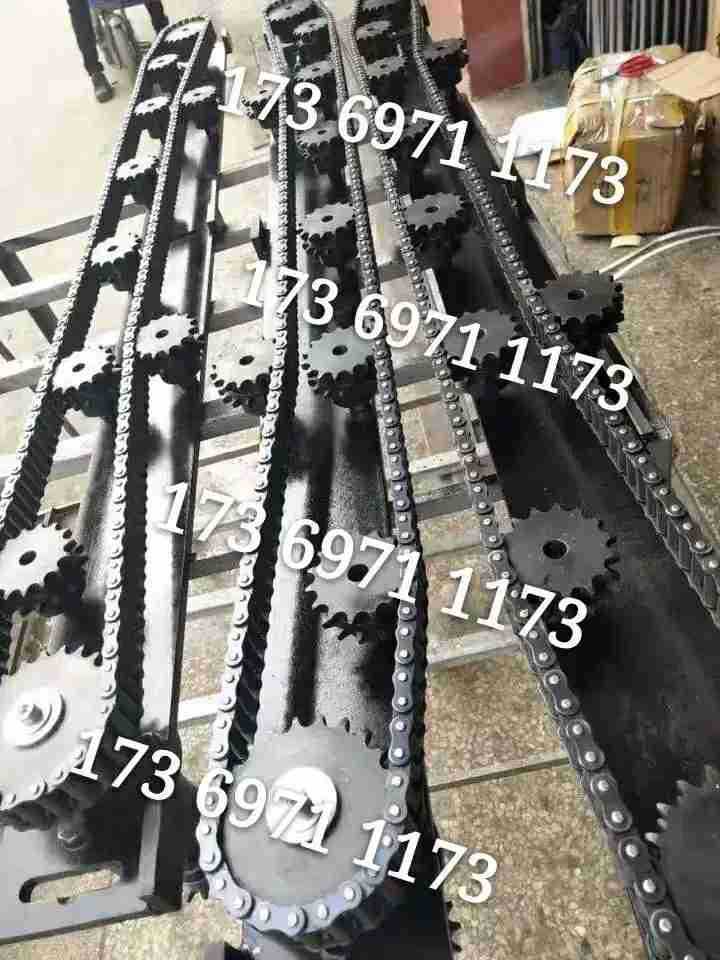 涂装设备皮带式自转台 链条式自转喷涂治具50.8P38.1空心涂装链条