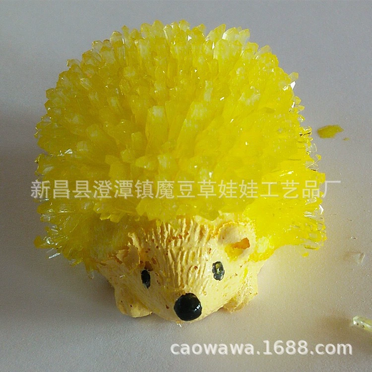 DIY Кристалл посадка ежа желаний Кристалл Дух Животное желающий эльф милые креативные поделки игрушки украшения