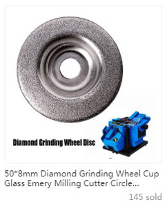 2" Diamond Grinding Wheel Glass Emery Milling Cutter Circle Grinder 50x10mm 