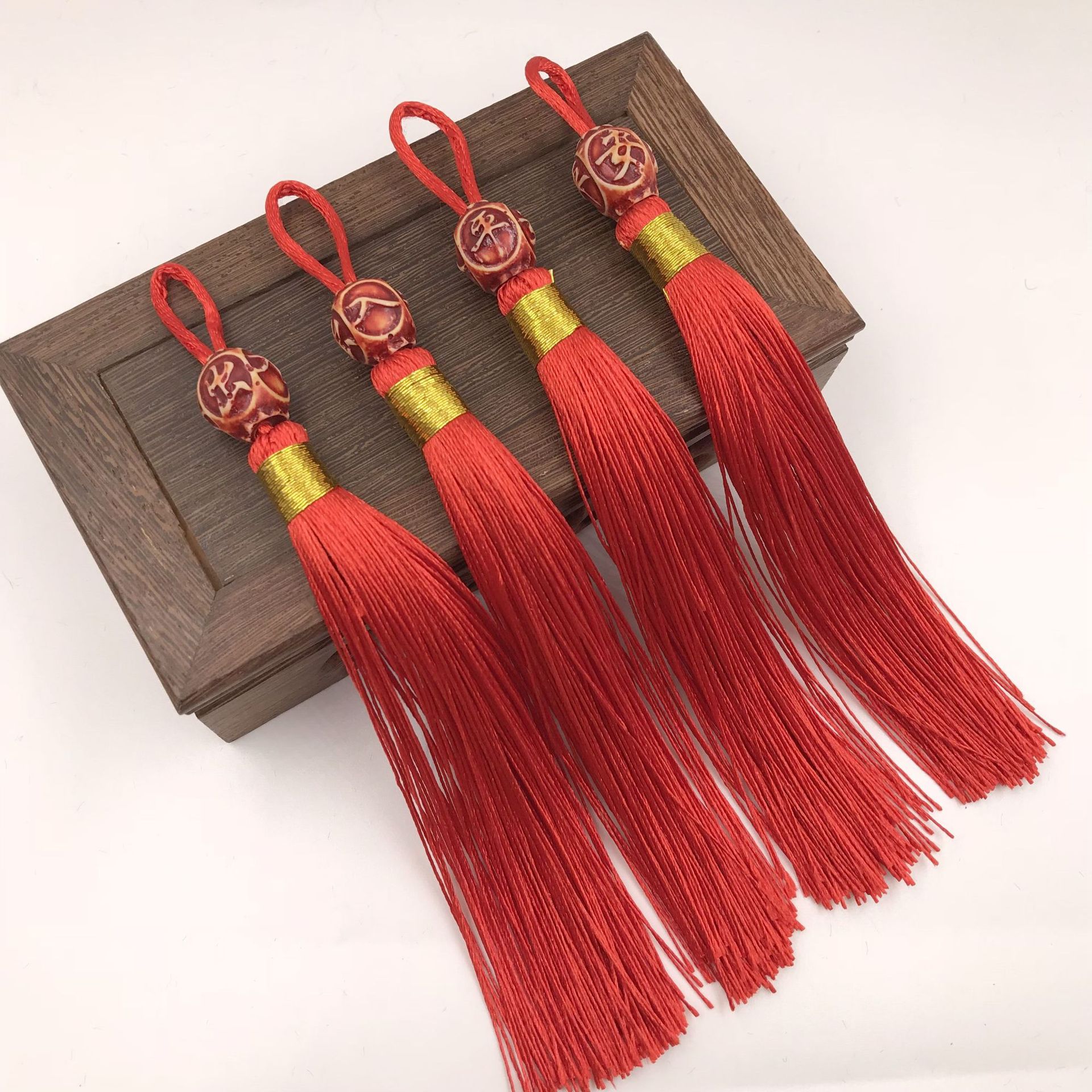 Manufactor Direct selling Access to safe Chinese knot tassels DIY OEM