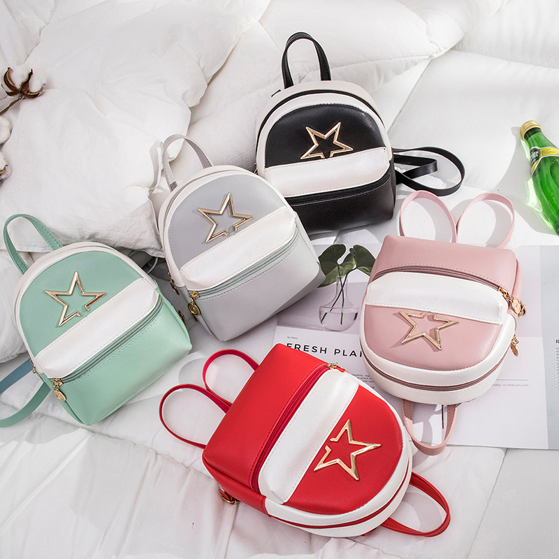 Backpack Package Female 2020 New Fashion Fat Backpack Shoulder Bag Backpack Mini Bag