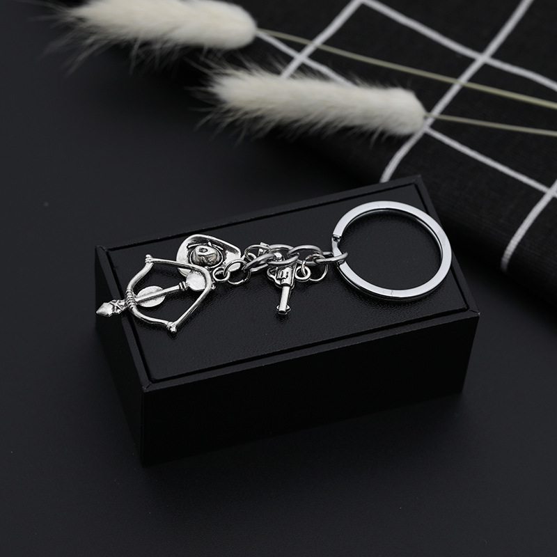 Fashion Simple New  Western Europe Cowboy Series Keychain Cowboy Hat Revolver Keychain Wholesale display picture 4