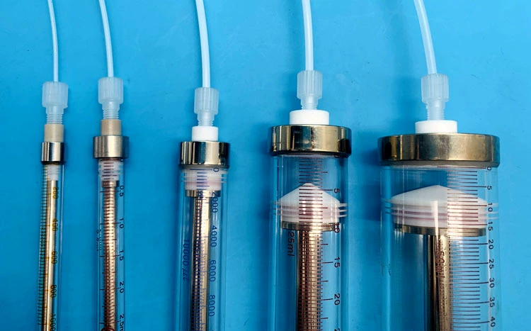 PP Plastic inverted cone joint 1/4-28 tooth tetrafluoro hard pipe connecting gas microfinance sampling sample tetrafluoro hard pipe joint