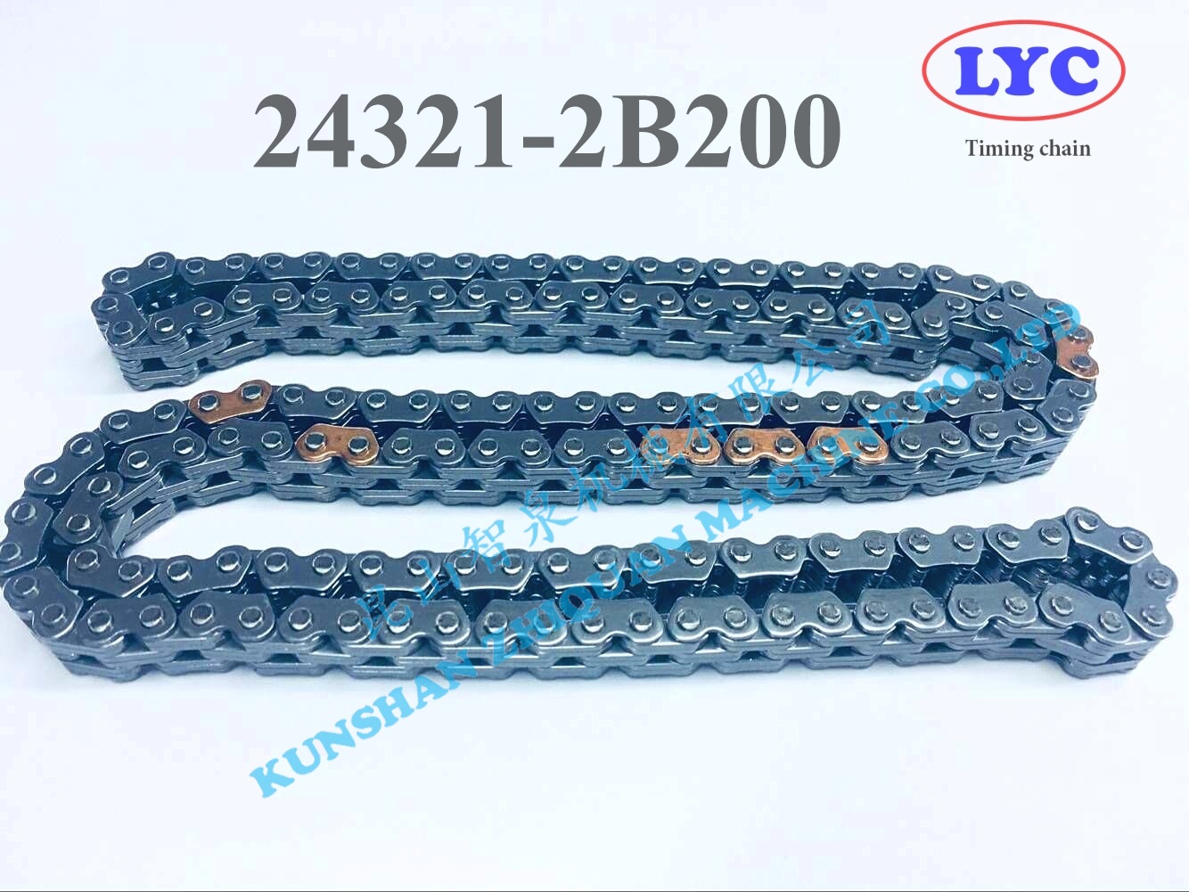 工厂直供高品质发动机正时链条24321-2B200