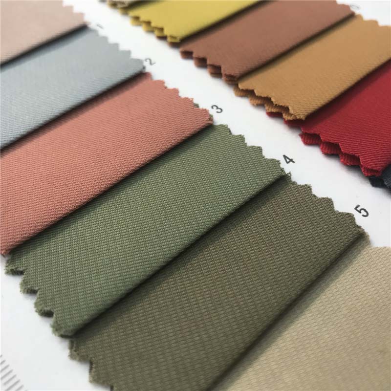 风衣面料15个颜色厂家直销 现货供应 风衣面料休闲套装面料309028