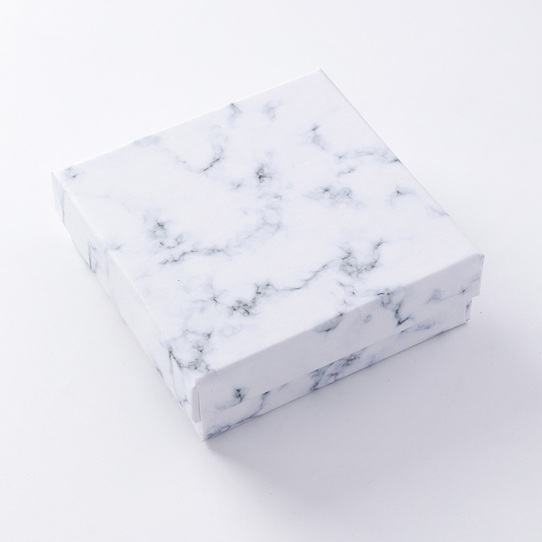 Simple Jewelry Storage Jewelry Box Earrings Box Ring Box Gift Gift Packaging Box display picture 4