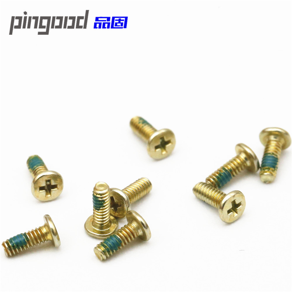 五金厂家加工生产CM薄平头十字机牙螺丝维修电子点胶防松螺钉