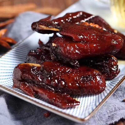 許之郎蜜汁雞翅零食真空小包裝福鼎正宗鹵味熟食肉類溫州特産整箱
