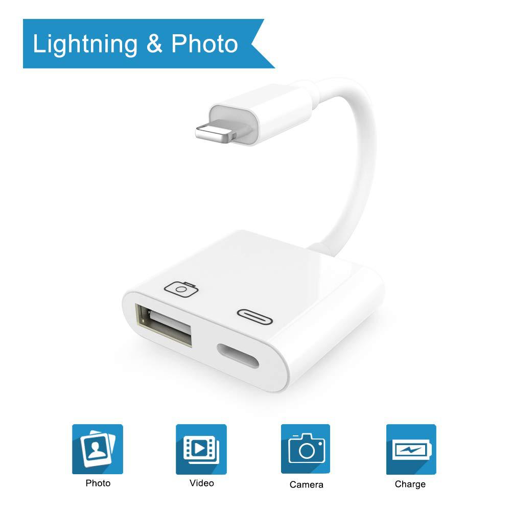 适用苹果iPhone手机otg读卡器USB+Lightning二合一工厂直销 跨境|ru