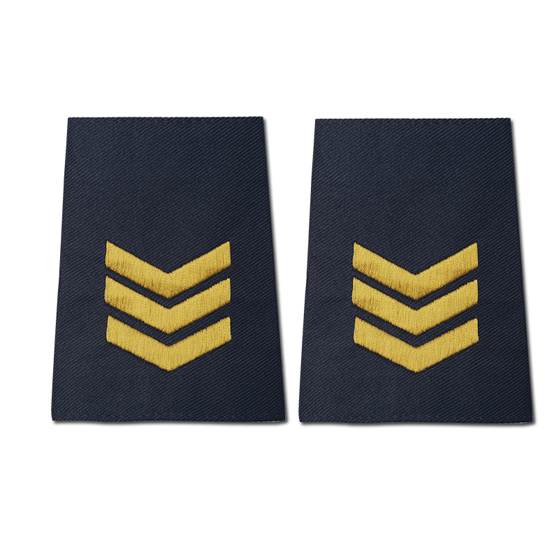 厂家加工消防刺绣肩章臂章 织带绣硬肩章 迷彩布立体绣花肩章