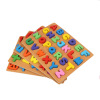 Three dimensional digital constructor, grabber, wooden brainteaser, smart toy, wholesale, English letters