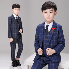 Children's Spring and Autumn New Arrival One Piece for Boys, Small Suit with Stripes, Children's Suit, British Style, Formal Wear for Kids, British Style