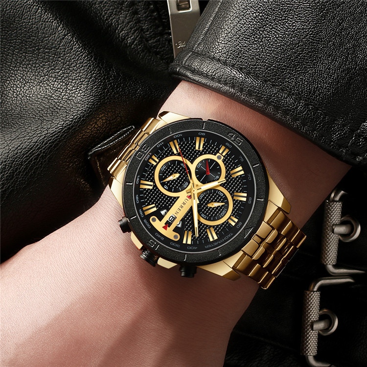 CURREN Men's Watch Silver