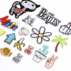 New cartoon embroidery patches Amazon AliExpress exclusive combination embroidery patches patches