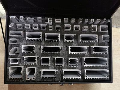 LedU aluminium alloy Aluminum tank 10 Cm 7 5 a centimeter decorate Line lights