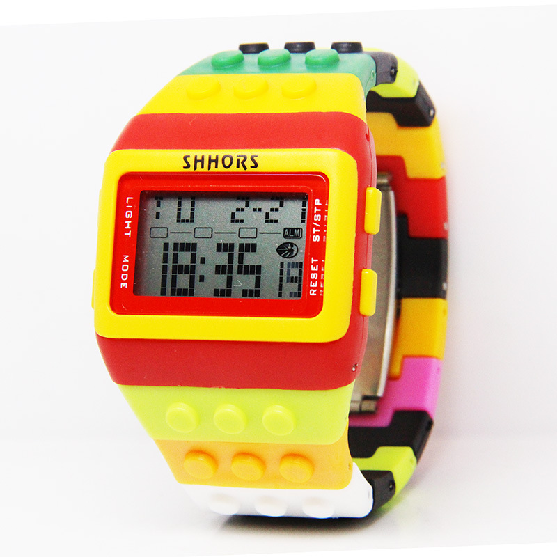 Casual Colorful Electronic Women's Watches display picture 3