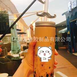 网红pet直筒大口饮料瓶350ML 400ML 500ML650ML 1000ML
