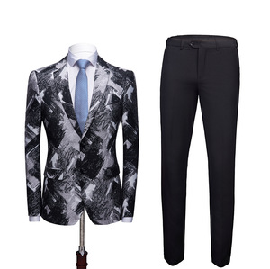 Men’s suit groom’s suit men’s business suit two piece suit