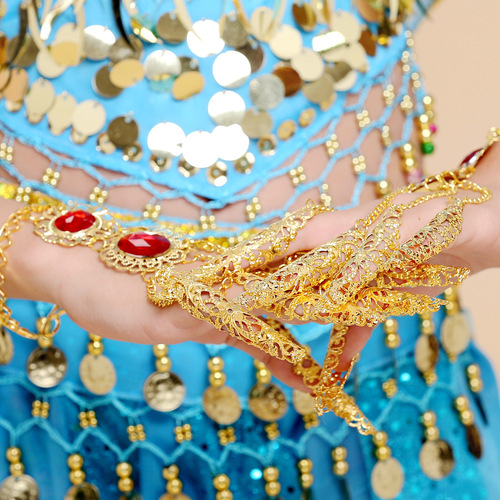 Thousand-Hand Guanyin Nail Cover Belly Dance Costume Jewelry Hand Accessories Indian Dance Performance Accessories Nail Cover