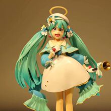 初音 miku 新 冬服 冬装 初音 LEN 模型盒装手办公仔摆件玩具