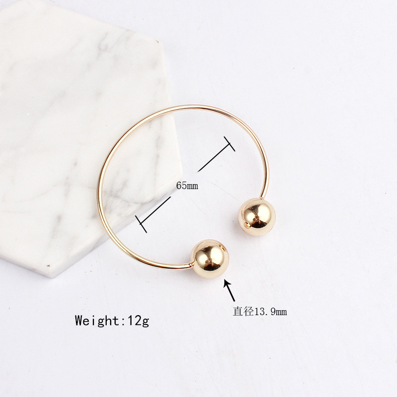 simple fashion garlic open bracelet