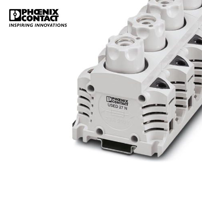菲尼克斯 保险丝端子35平方凤凰端子导轨端子 USED27 N
