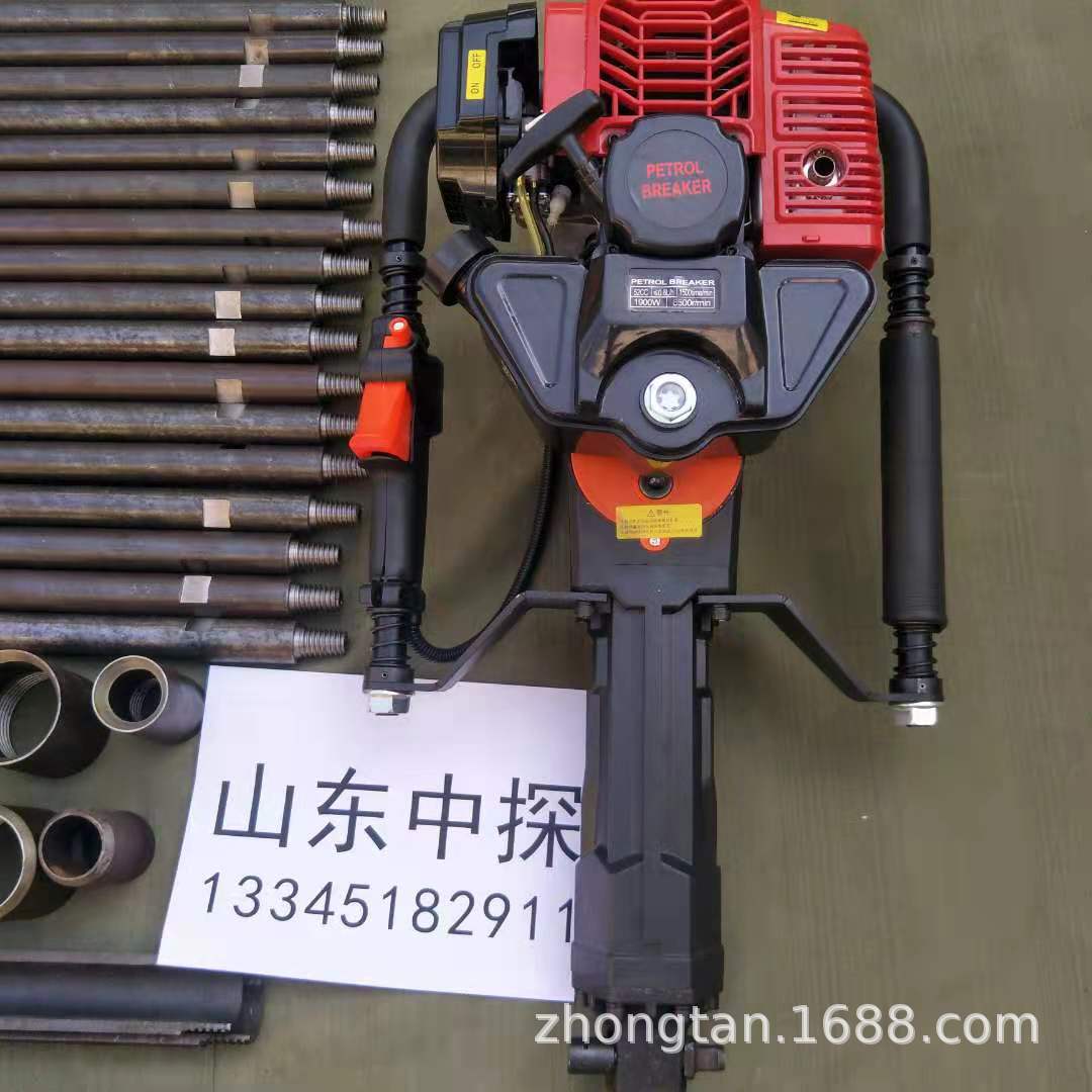 大量现货直销 汽油取土钻机 便携式小型快捷地质勘探沙土取样钻机