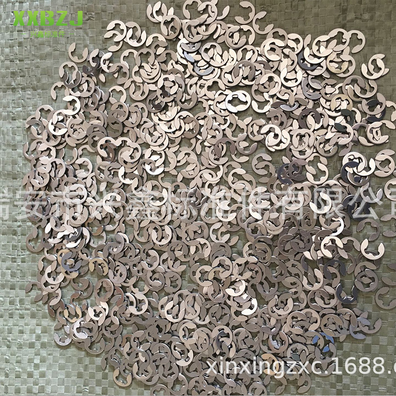 【诚信厂家批发】304不锈钢开口卡簧  挡圈